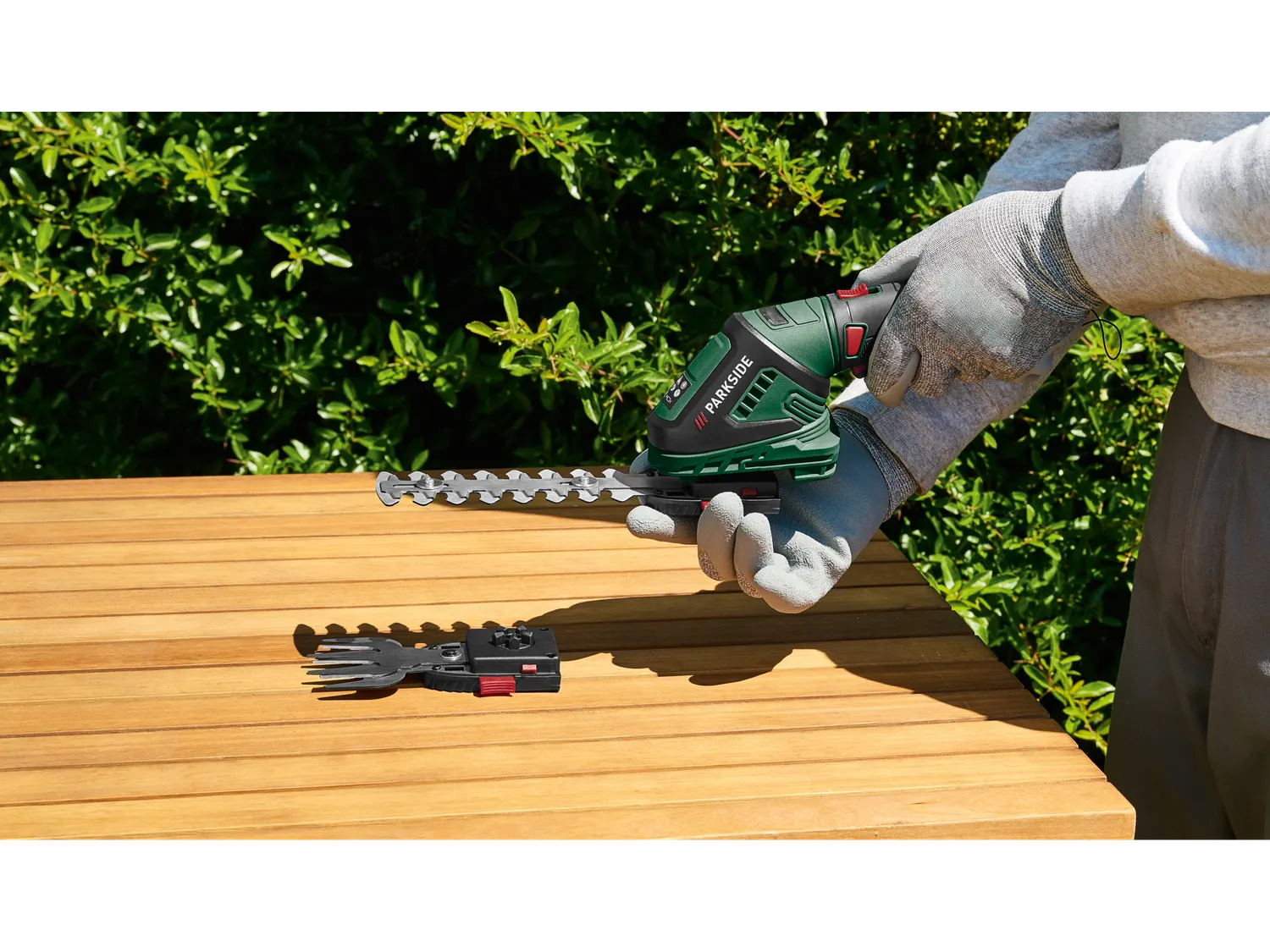 Parkside 2 u 1 aku škare