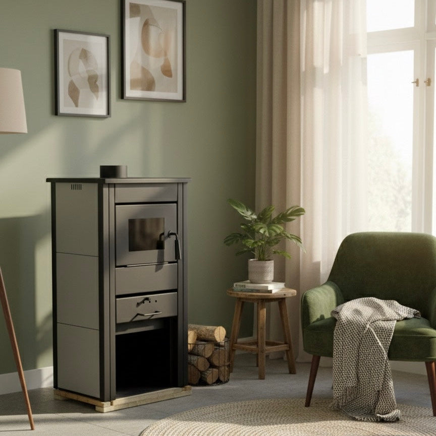 KAMIN NA KRUTO GORIVO 8kW