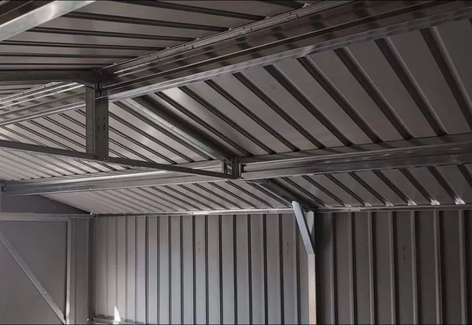 STABILNA METALNA GARAŽA 2090 - 355 X 589 X 233 CM SA DVA ULAZA; 20,90M2