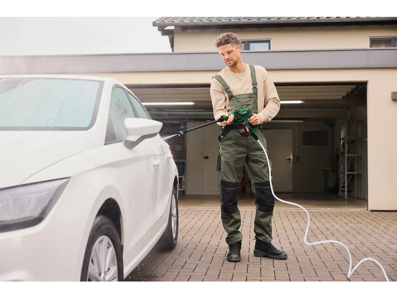 PARKSIDE Aku tlačni čistač 20V s baterijom i punjačem