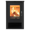 Prity Kamin na drva Theia, 9 kW, Crna