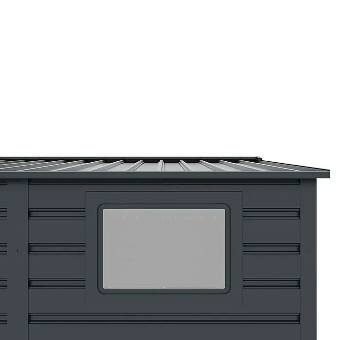 Gardol Spremište Easy One (Š x D): 213 x 195 cm, Metal, Antracit