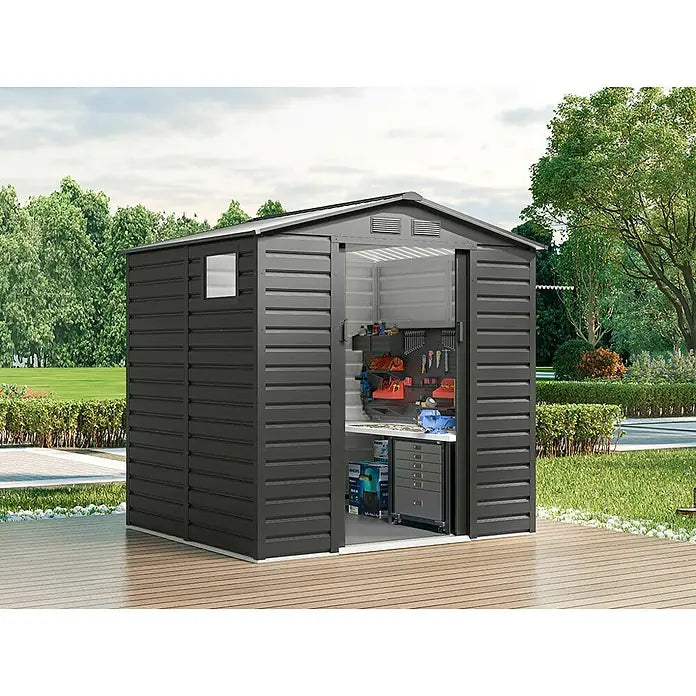 Gardol Spremište Easy One (Š x D): 213 x 195 cm, Metal, Antracit