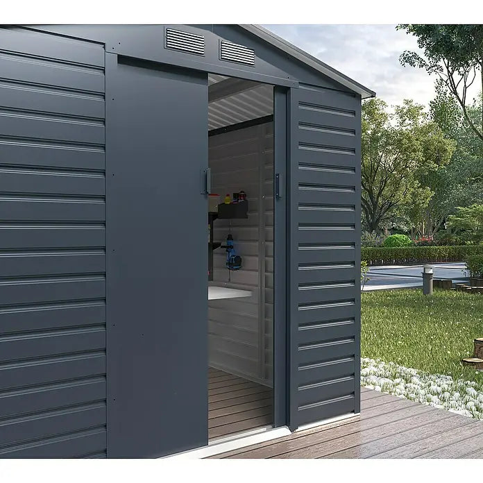 Gardol Spremište Easy One (Š x D): 213 x 195 cm, Metal, Antracit