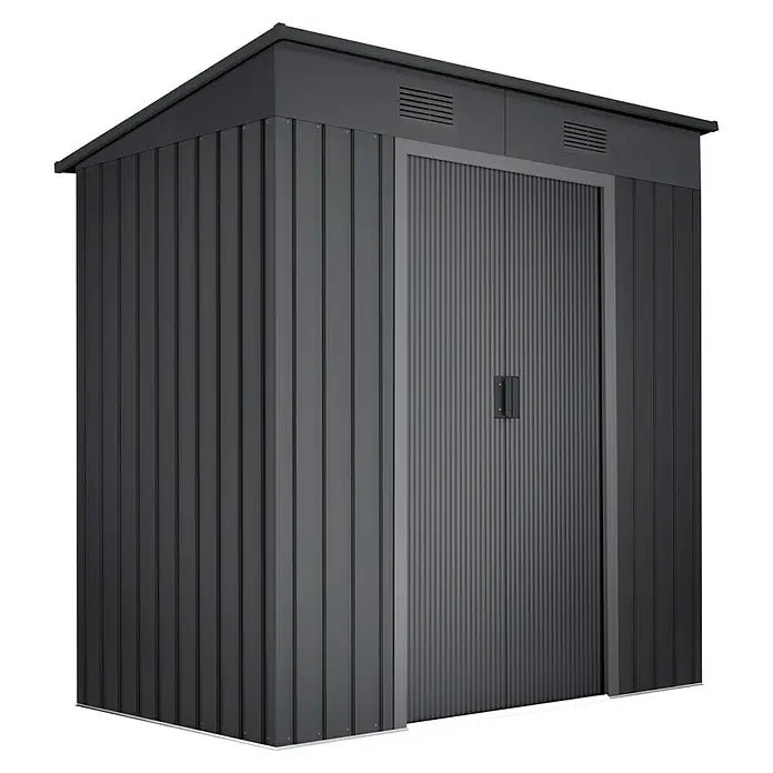 Hoggar Spremište Oulu Dark (Š x D): 238 x 130 cm, Čelik, Baza: 3,14 m²