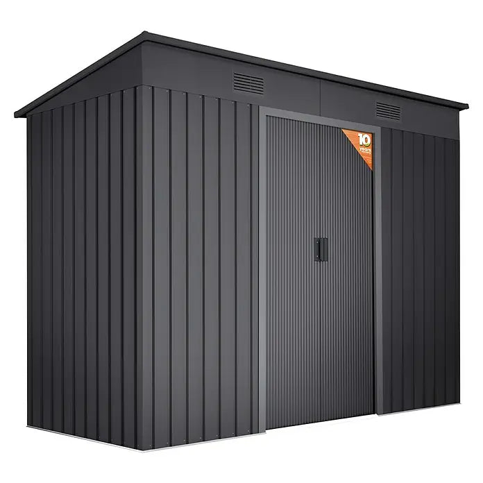 Hoggar Spremište Oulu Dark (Š x D): 238 x 138 cm, Čelik, Baza: 3,28 m²