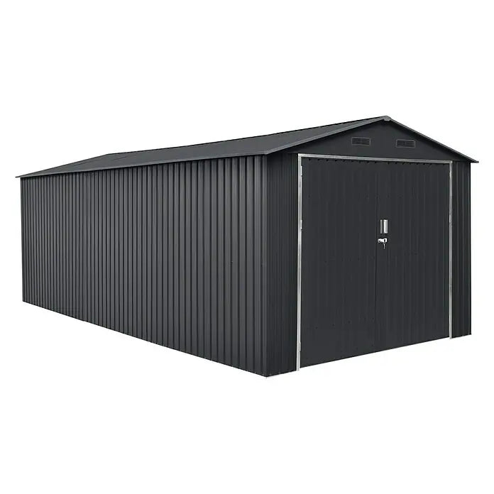Hoggar Garaža Tonsberg (Š x D): 300 x 602 cm, Antracit, Aluminij