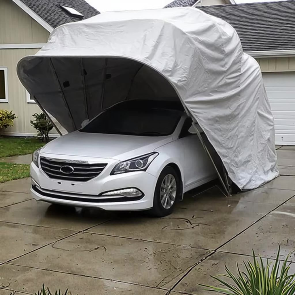 RASKLOPIVA CERADA ZA AUTO • SKLOPIVA NADSTREŠNICA ZA AUTO