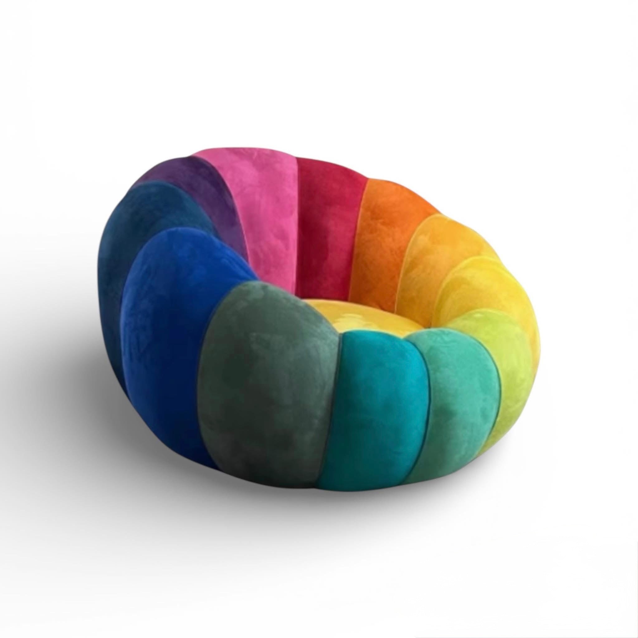 Jednostruka komprimirana sofa u obliku cvijeta