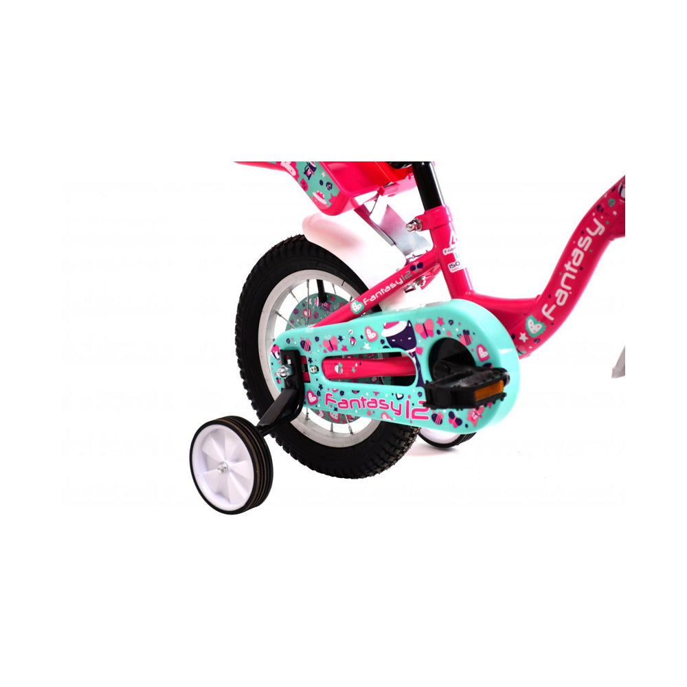BICIKL 12″ FANTASY PINK TIRKIZ DJEČJI
