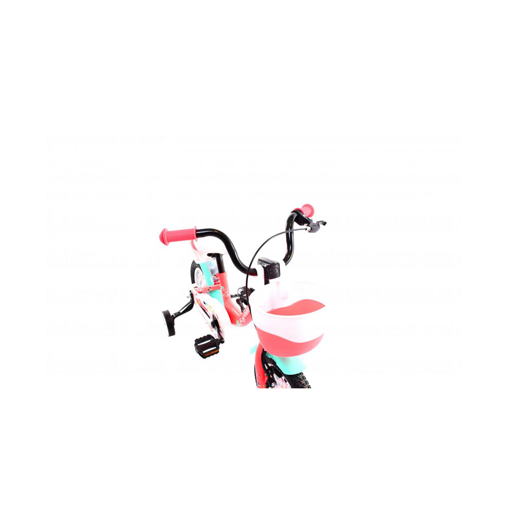 BICIKL 12" FANTASY  SVJETLO PINK TIRKIZ DJEČJI