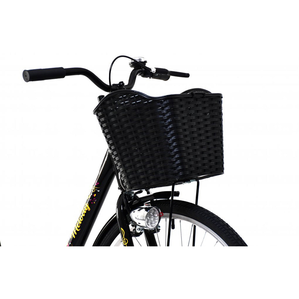 BICIKL 26″ MELODY CRNO ŽUTI GRADSKI