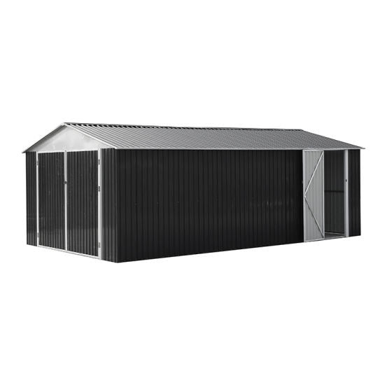 STABILNA METALNA GARAŽA 2090 - 355 X 589 X 233 CM SA DVA ULAZA; 20,90m2