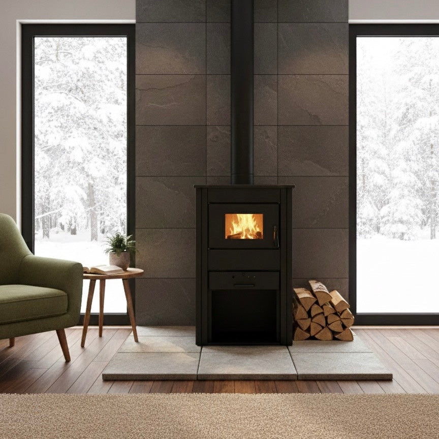 KAMIN NA KRUTO GORIVO 8kW