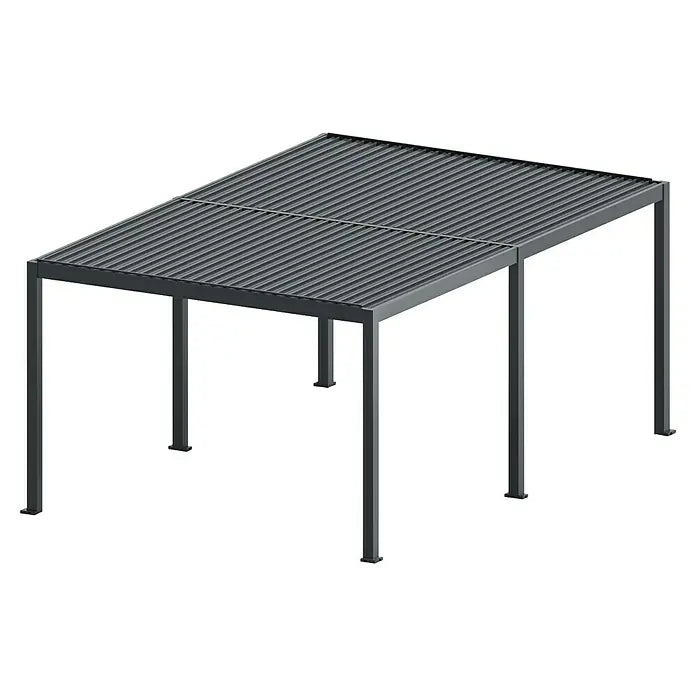 BIOKLIMATSKA PERGOLA S MOTORIZIRANIM LAMELAMA I RGB LED RASVJETOM - Bellano S25 4.00 x 6.00 m