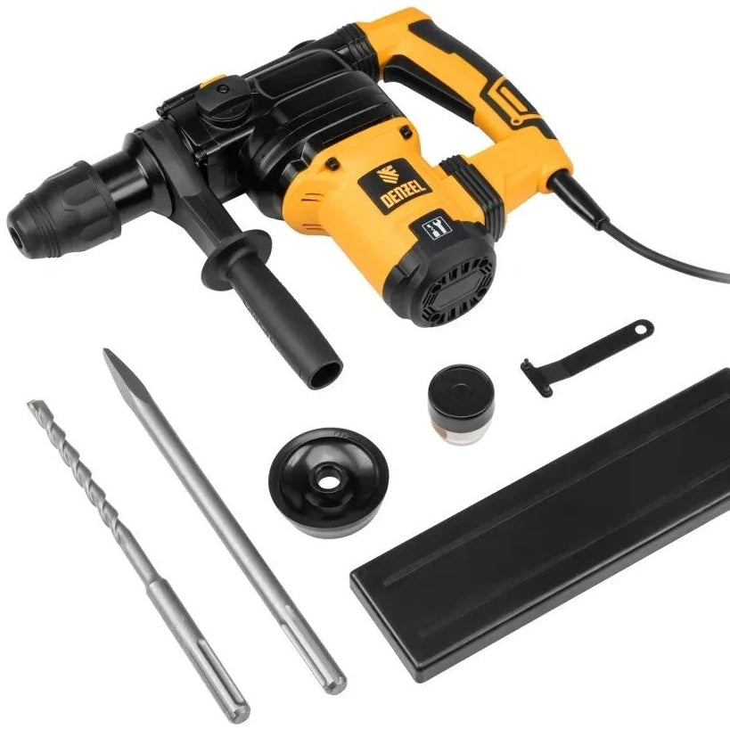 DENZEL RHV-1050-38-max Električna udarna bušilica SDS-max 1050 W/10 J + pribor i kofer