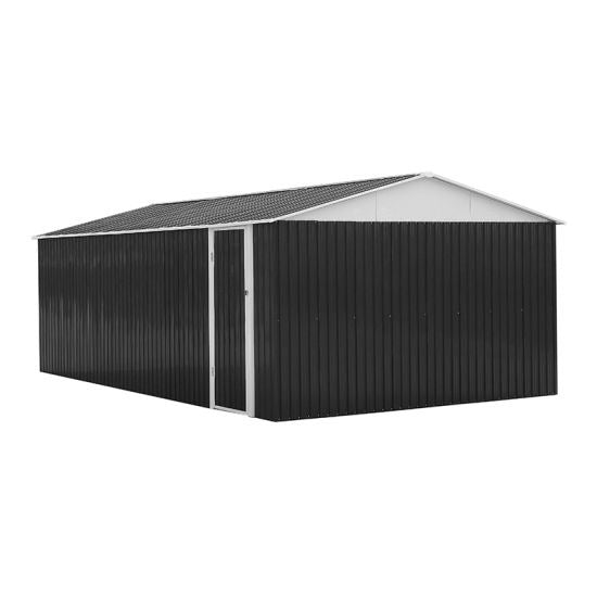 STABILNA METALNA GARAŽA 2090 - 355 X 589 X 233 CM SA DVA ULAZA; 20,90m2