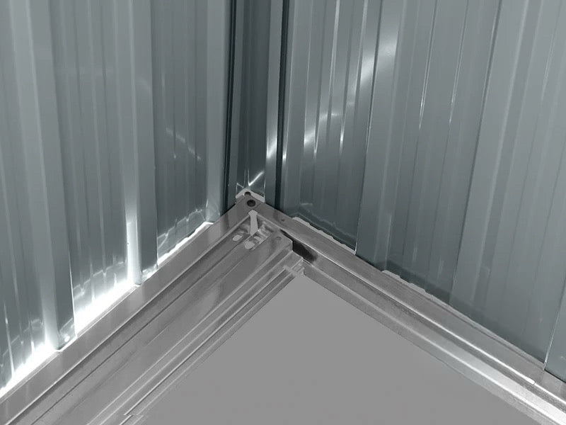 Vrtna šupa sa svjetlarnikom 2,38x2,79x2,02m, 6,64m², ProShed, Antracit