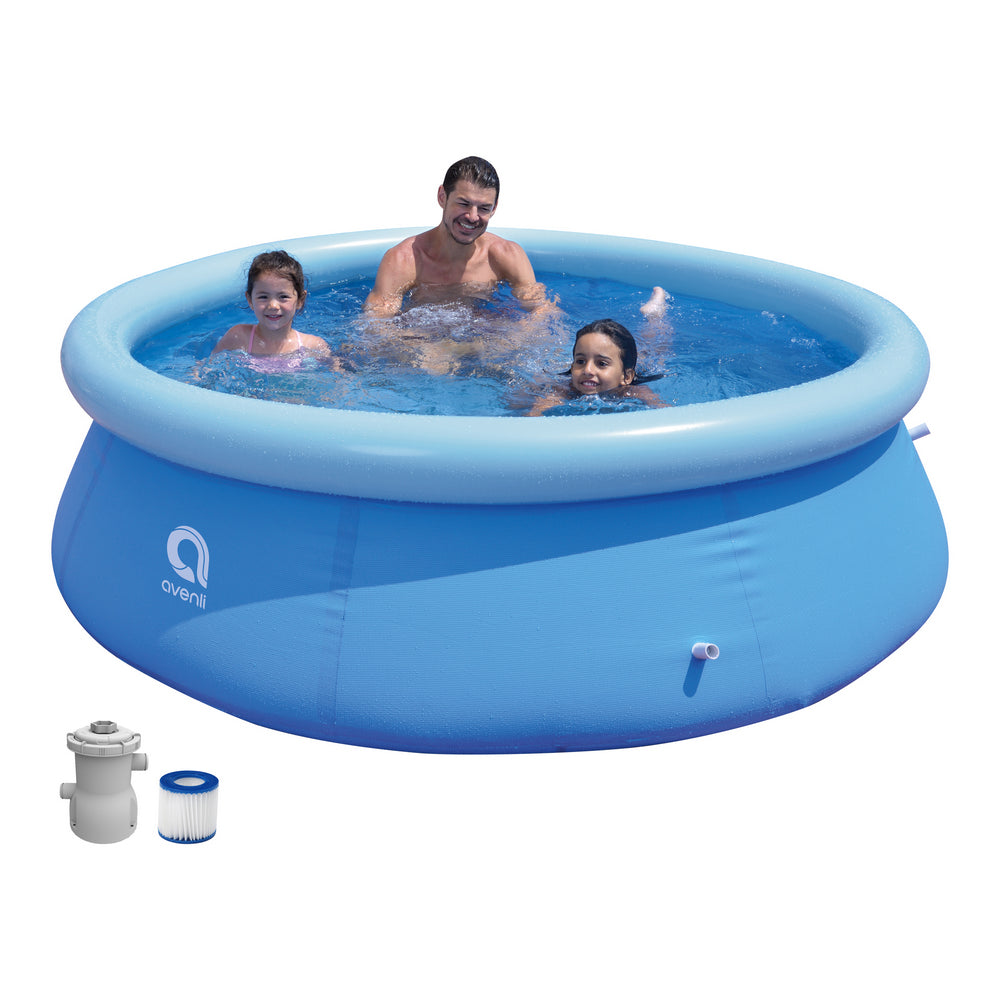 Bazen na napuhavanje Avenli 2.4m x 63cm set + filter pumpa