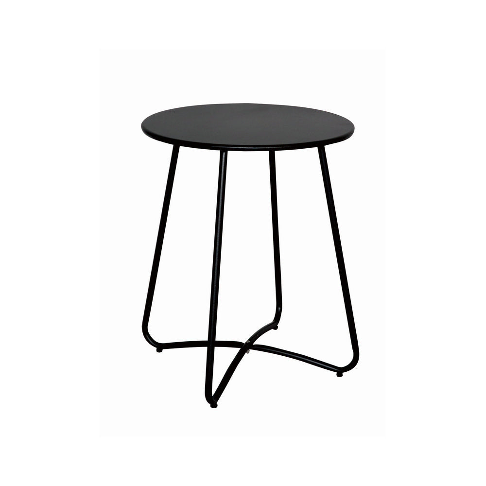 Metalni stol Molly crni 40x40x50 cm