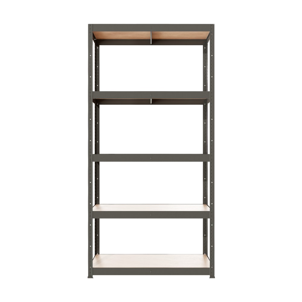 Regal za teški teret 179X75X35 cm, ukupna nosivost 750kg, 5 polica, RAL 7024