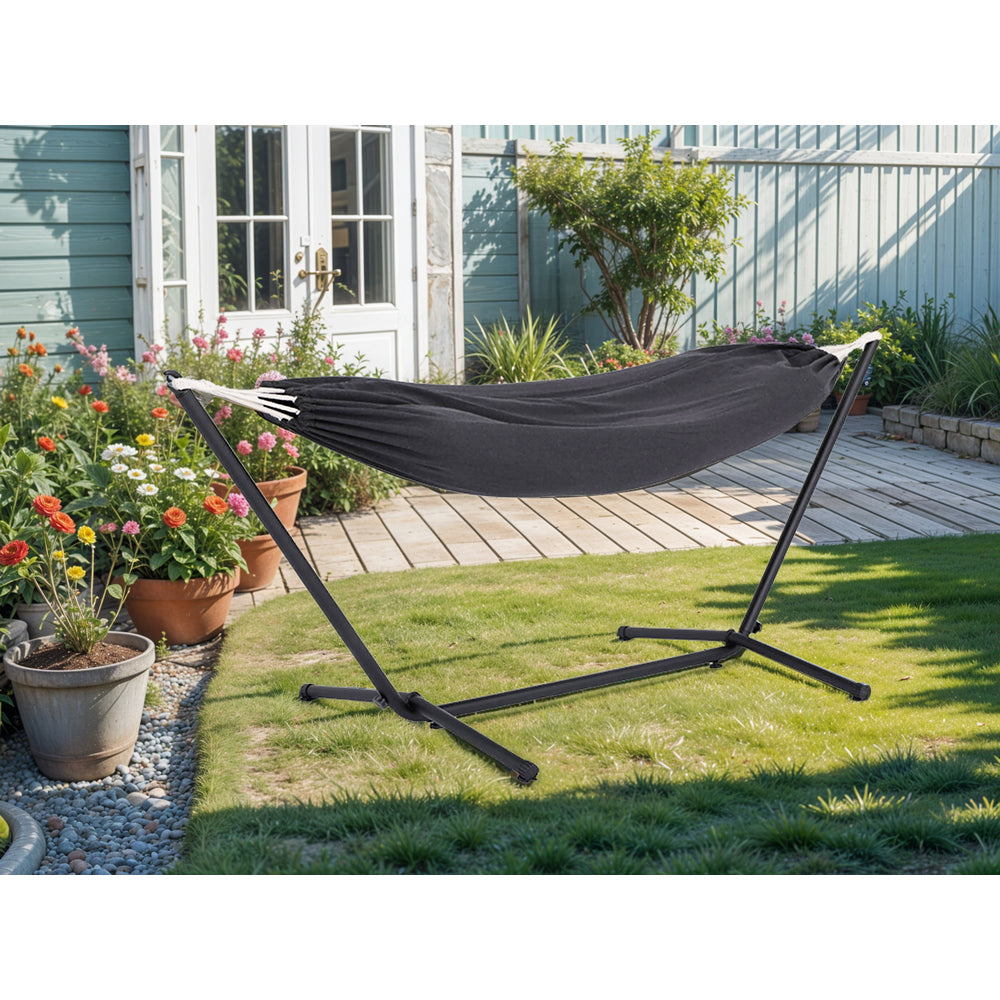 Ljuljačka s metalnom konstrukcijom Flamingo 270x100x95 cm