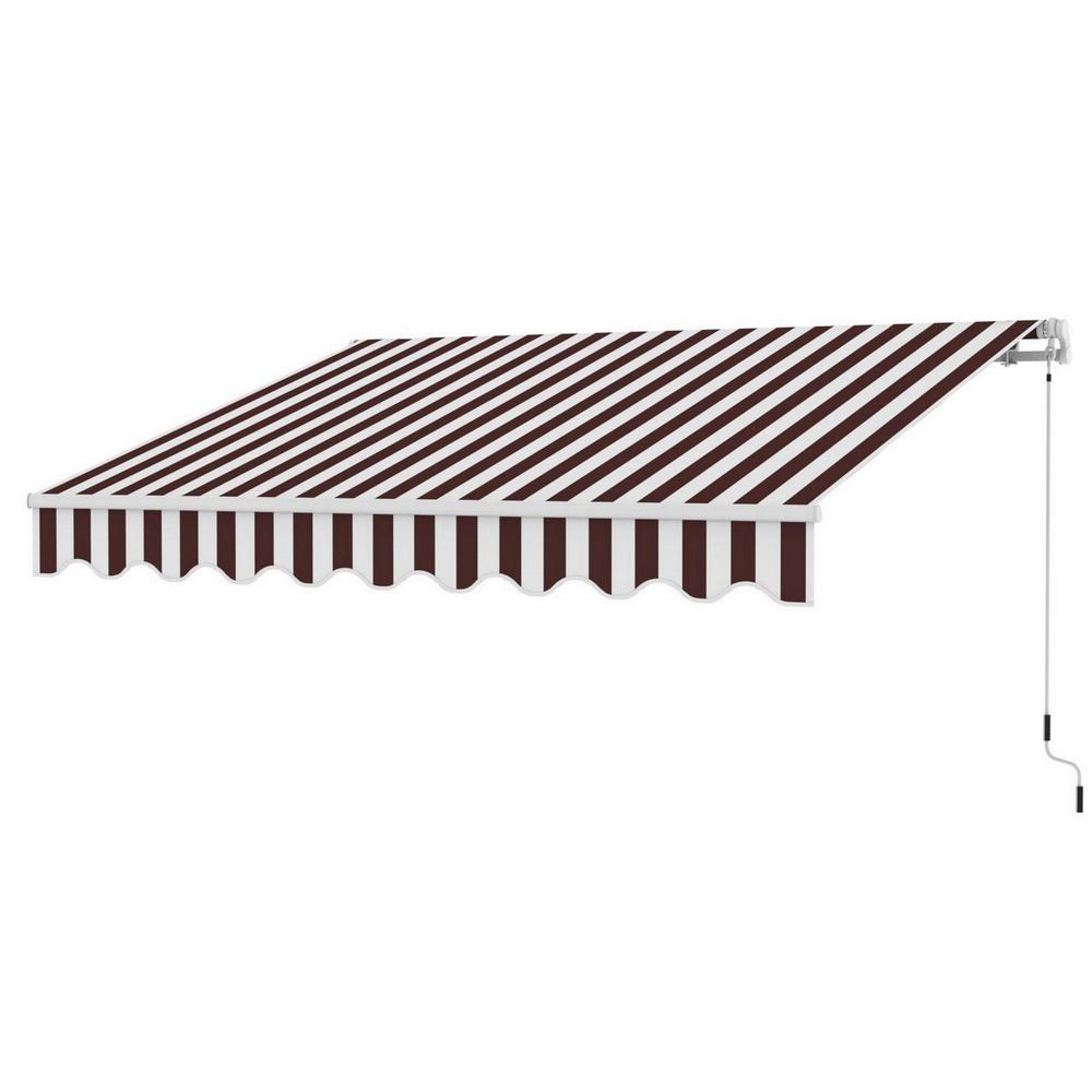 Tenda Tika 3,95x2,5 m, bordo bijela