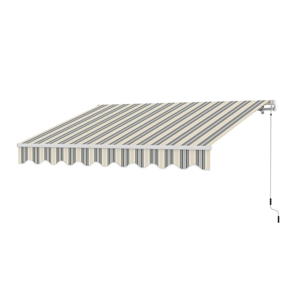 Tenda Tika 3,95x2,5 m, sivo bež