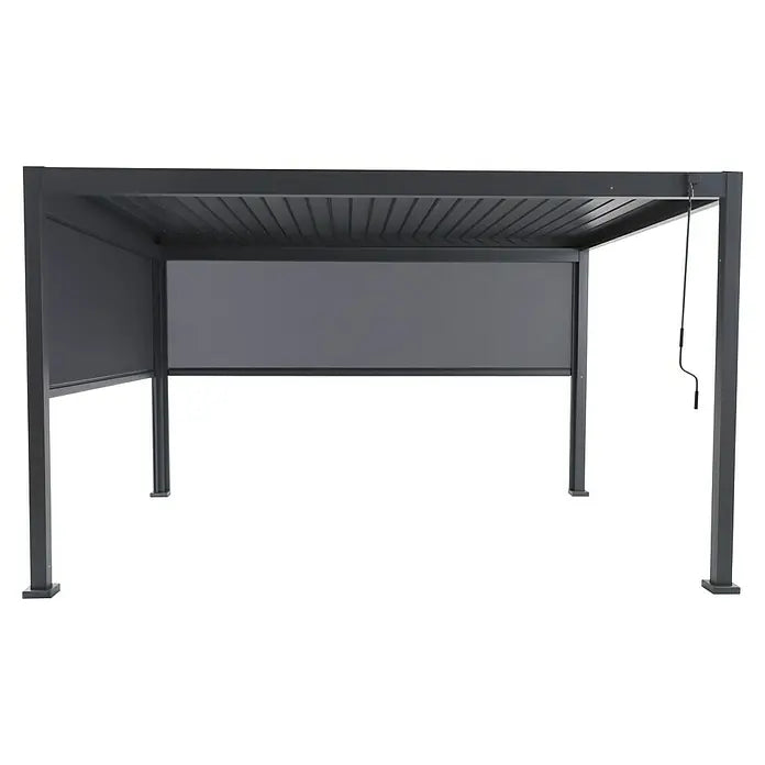 Sunfun Milos Paviljon s dvije bočne stjenke D x Š x V: 392 x 294 x 235 cm, Aluminij, Antracit