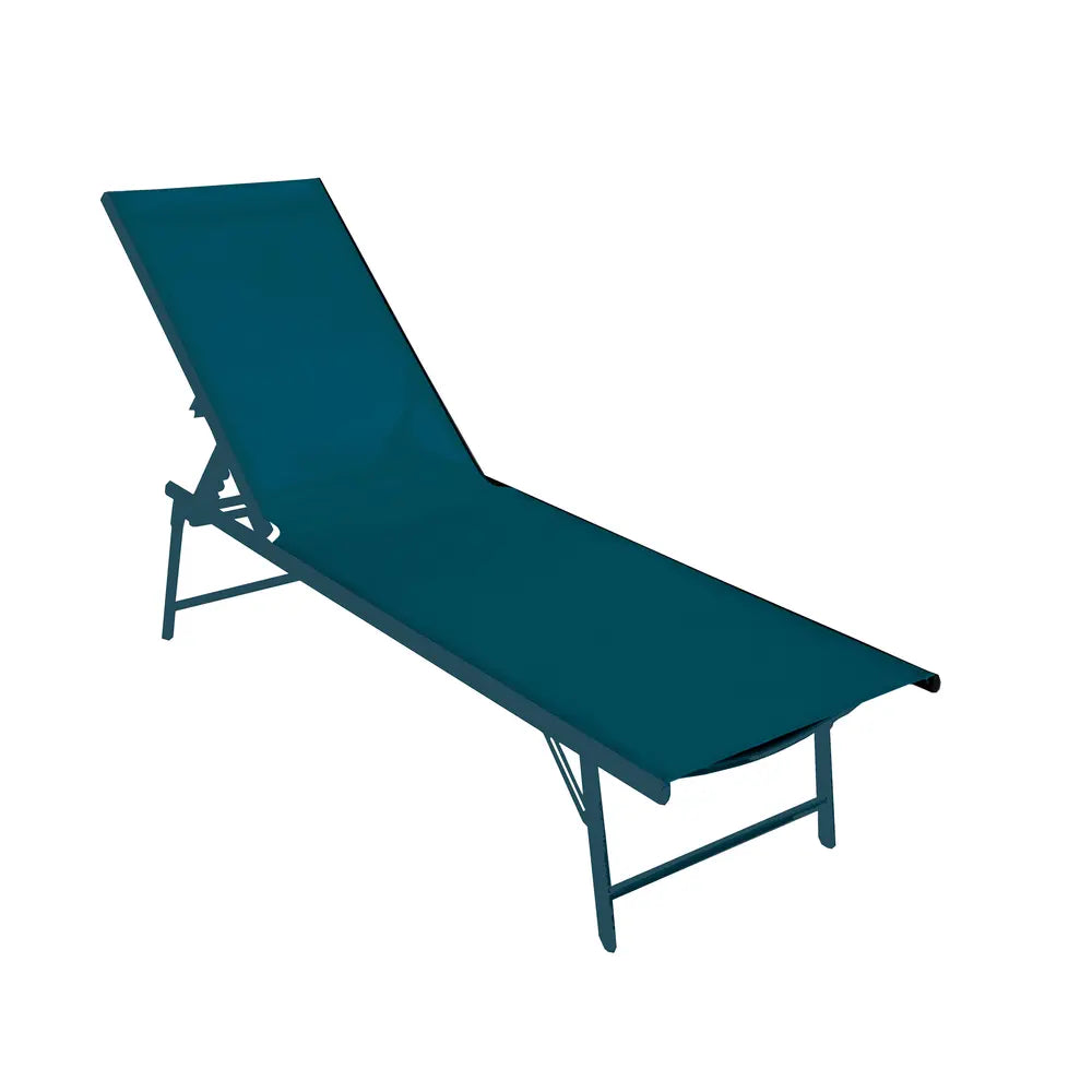 Metalna ležaljka Stil Meri, plava