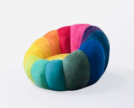 Jednostruka komprimirana sofa u obliku cvijeta