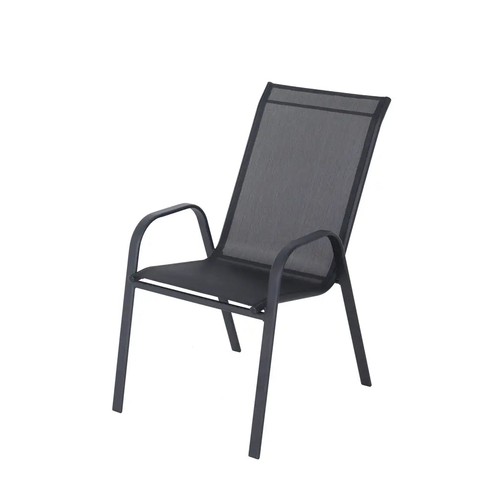 Metalna stolica Stil Tia crna