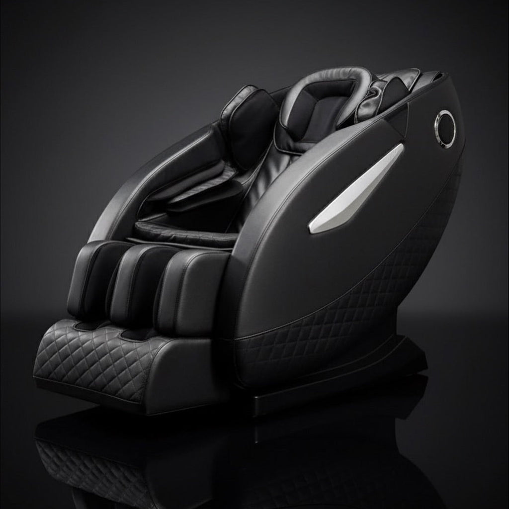 PREMIUM ZERO DELUXE GRAVITACIJSKA MASAŽNA FOTELJA CRNA