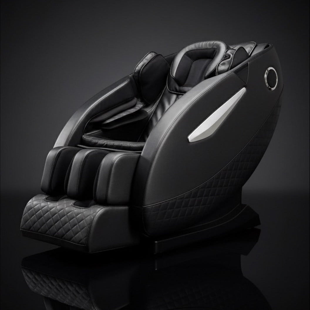 PREMIUM ZERO DELUXE GRAVITACIJSKA MASAŽNA FOTELJA CRNA