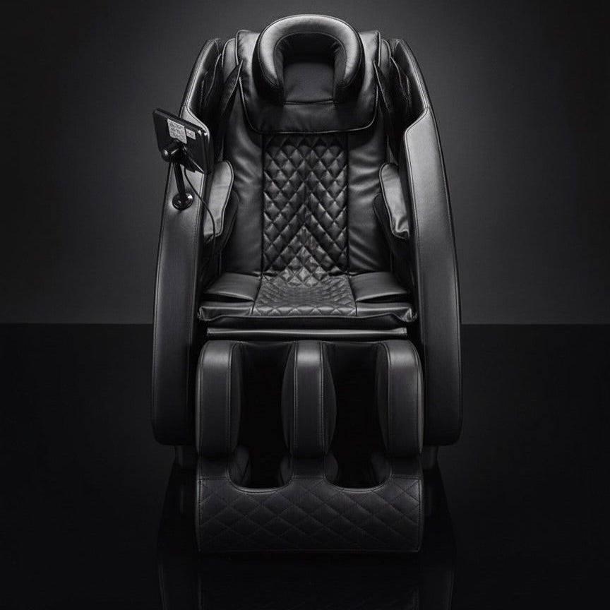 PREMIUM ZERO DELUXE GRAVITACIJSKA MASAŽNA FOTELJA CRNA