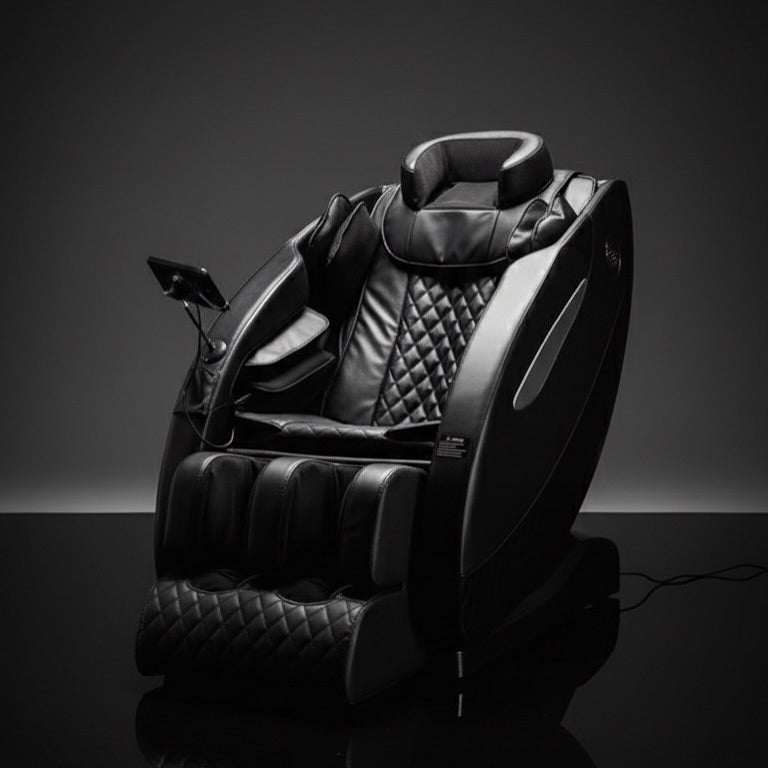 PREMIUM ZERO DELUXE GRAVITACIJSKA MASAŽNA FOTELJA CRNA