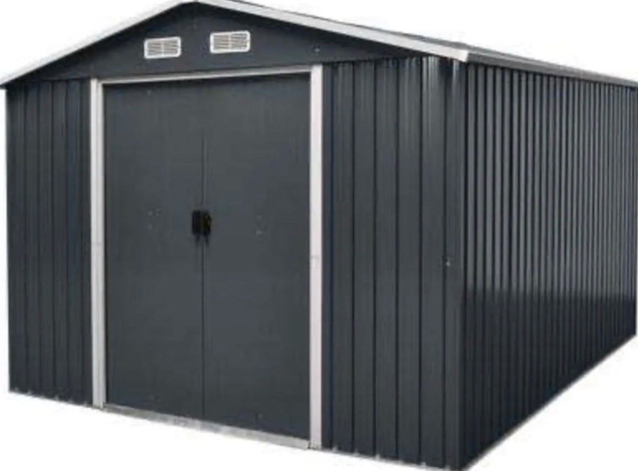 Vrtna kućica Strend Pro, lim, antracit, 301x303x214 cm