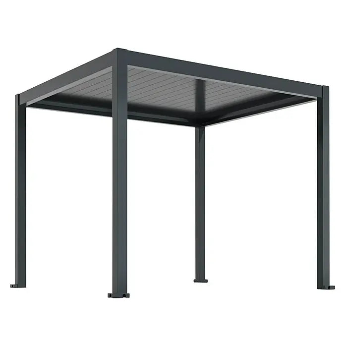 BIOKLIMATSKA PERGOLA S MOTORIZIRANIM LAMELAMA I RGB LED RASVJETOM - Bellano S25 3.03 x 3.03 m