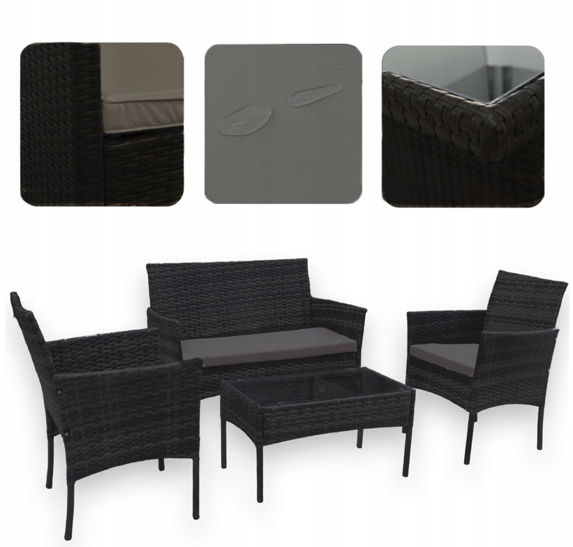 VRTNA GARNITURA OD RATANA - ELA