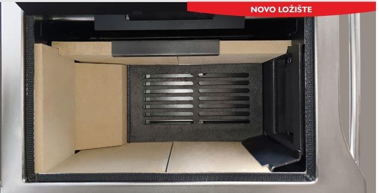 Štednjak na drva 7 kW - MBS SD 7 SL Smederevac - bijeli