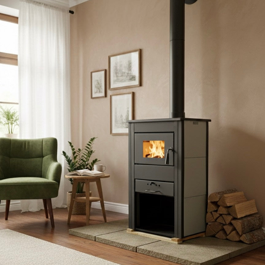 KAMIN NA KRUTO GORIVO 8kW