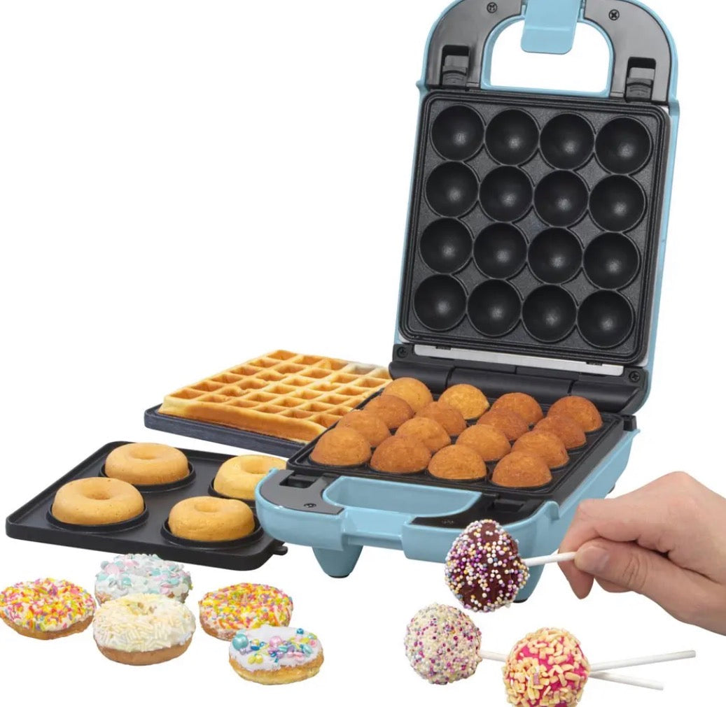 Preklopni toster G&P aparat 3u1 za fritule, donute I vafle