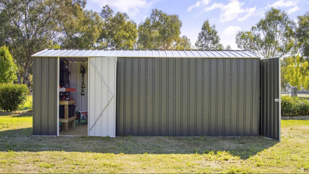 Garaža Mackay 295x596 cm, Aluminij