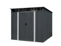 Vrtna šupa sa svjetlarnikom 2,38x2,79x2,02m, 6,64m², ProShed, Antracit