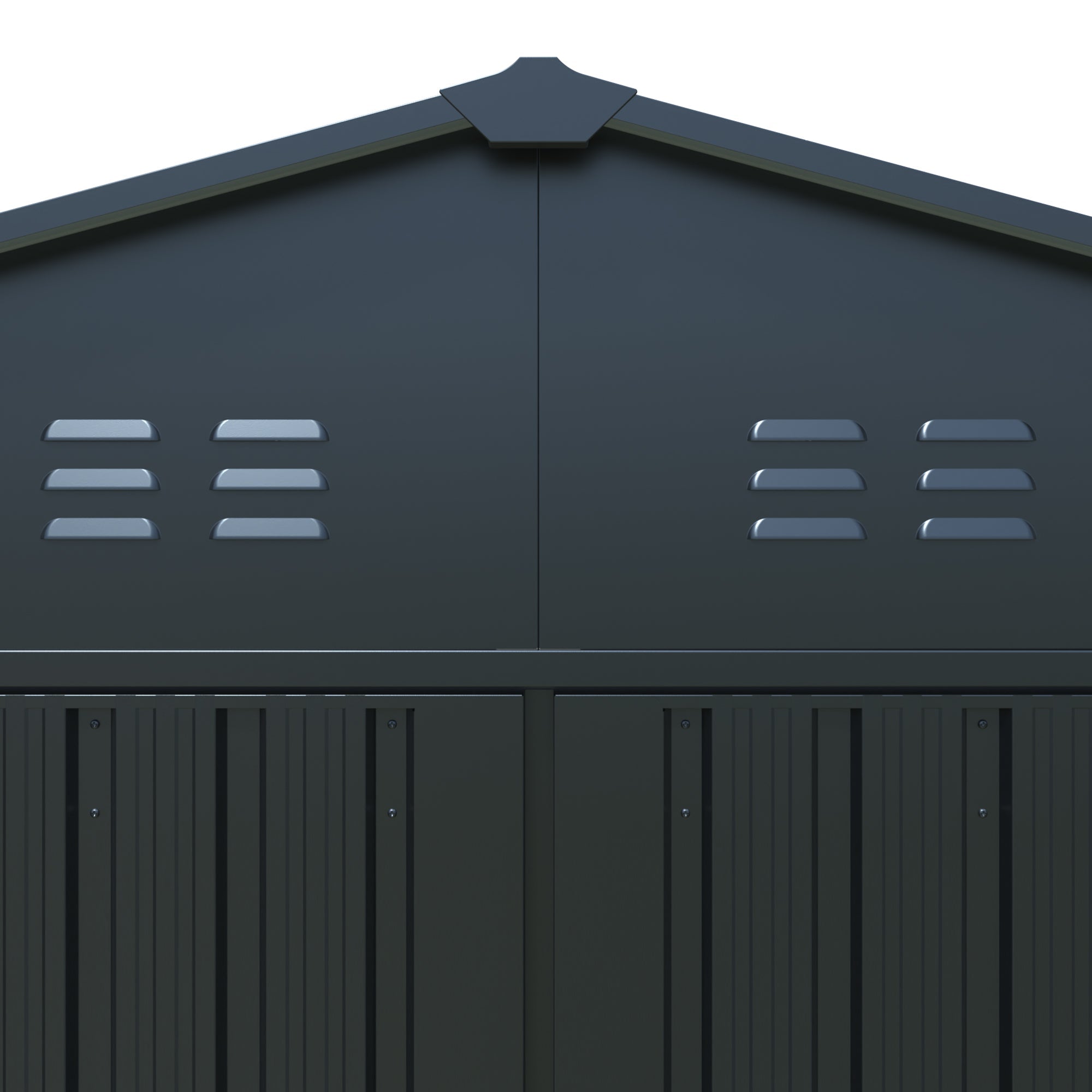 STABILNA METALNA GARAŽA 2090 - 355 X 589 X 233 CM SA DVA ULAZA; 20,90M2