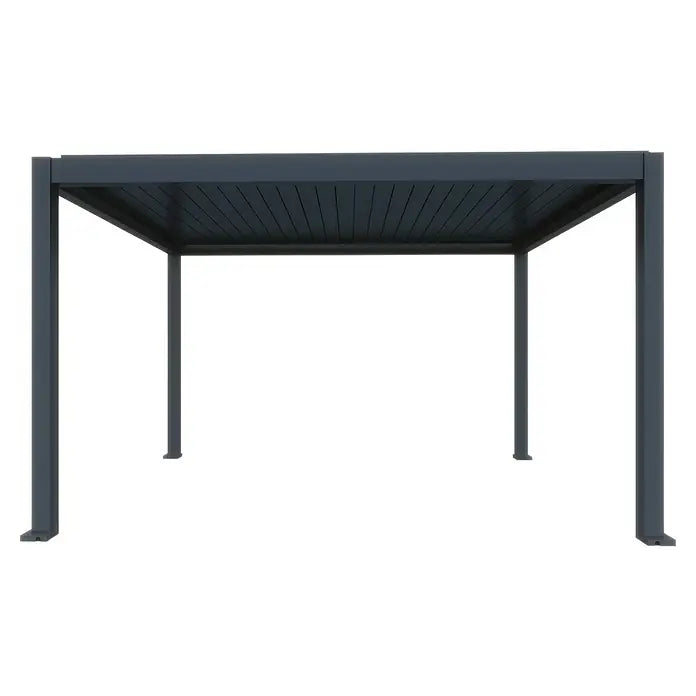 BIOKLIMATSKA PERGOLA S MOTORIZIRANIM LAMELAMA I LED RASVJETOM - Model Y 2.89 x 4.00 m