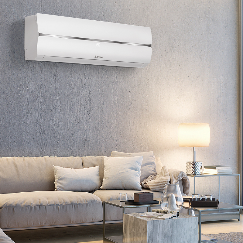 Klima Chigo 12000BTU, 3.5kW, A++, R32, -25°C ~ 50°C, s grijačem, WiFi, bijela