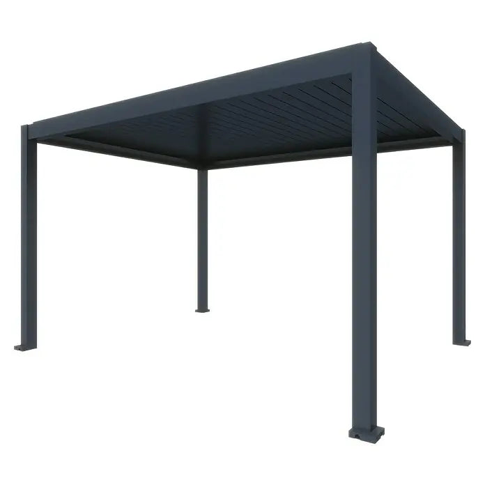 BIOKLIMATSKA PERGOLA S MOTORIZIRANIM LAMELAMA I LED RASVJETOM - Model Y 2.89 x 4.00 m