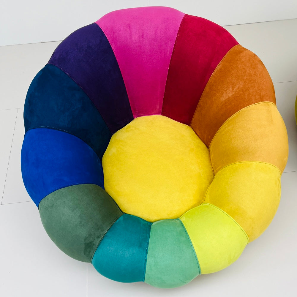 Jednostruka komprimirana sofa u obliku cvijeta