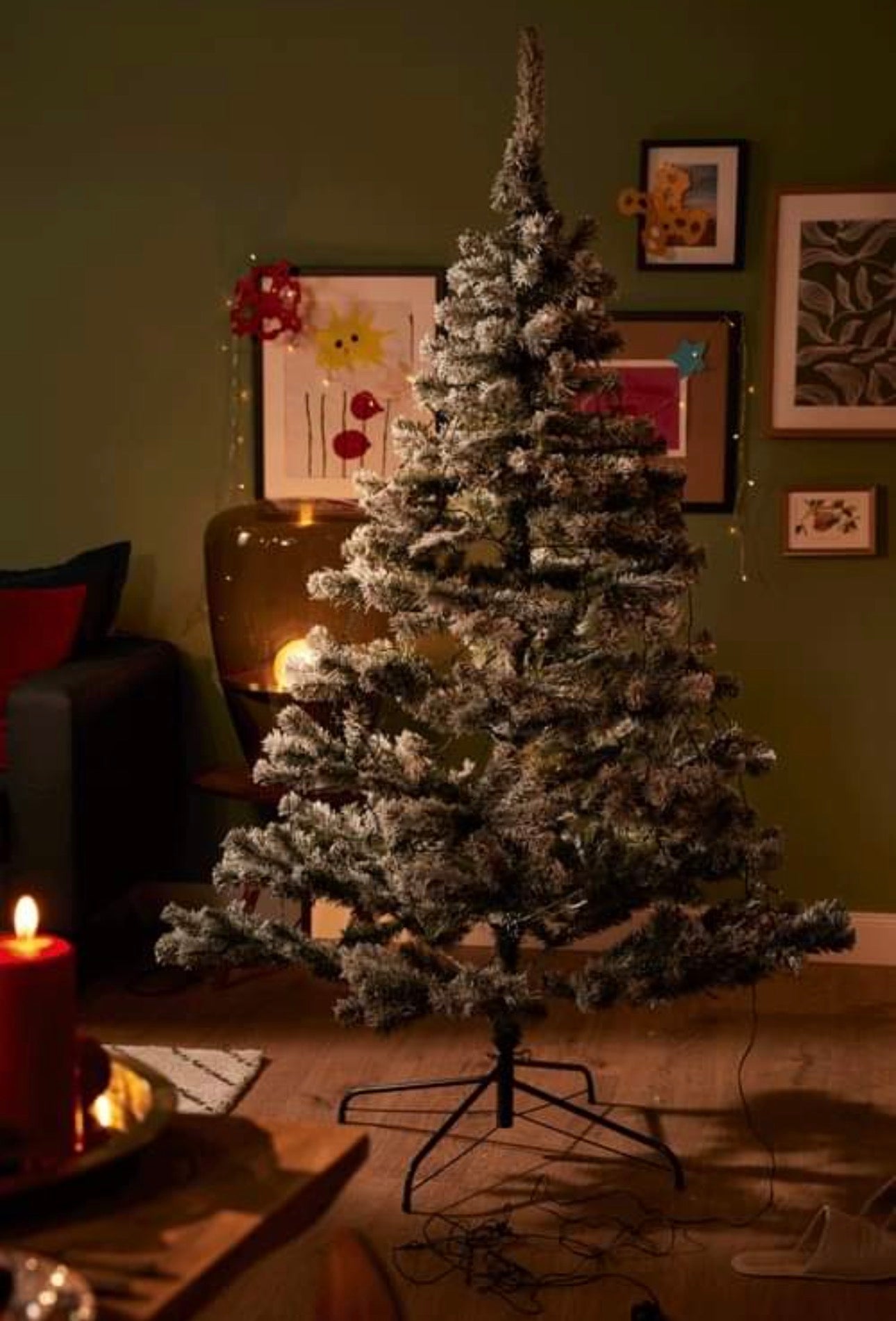 BOŽIĆNO DRVCE • BOŽIĆNA JELKA • UMJETNI BOR • 180cm